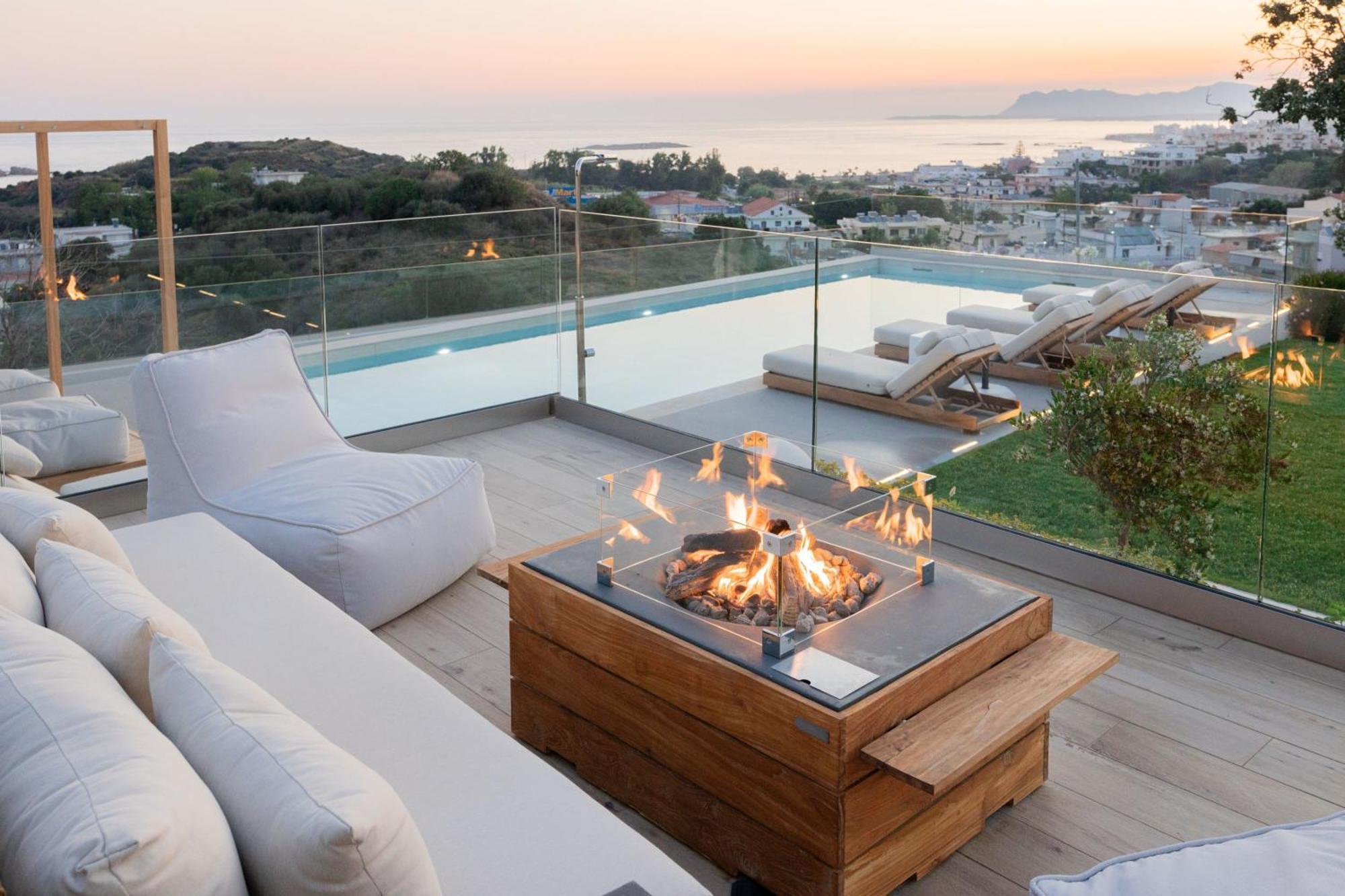 Centro Golden View Villa Chania  Ngoại thất bức ảnh