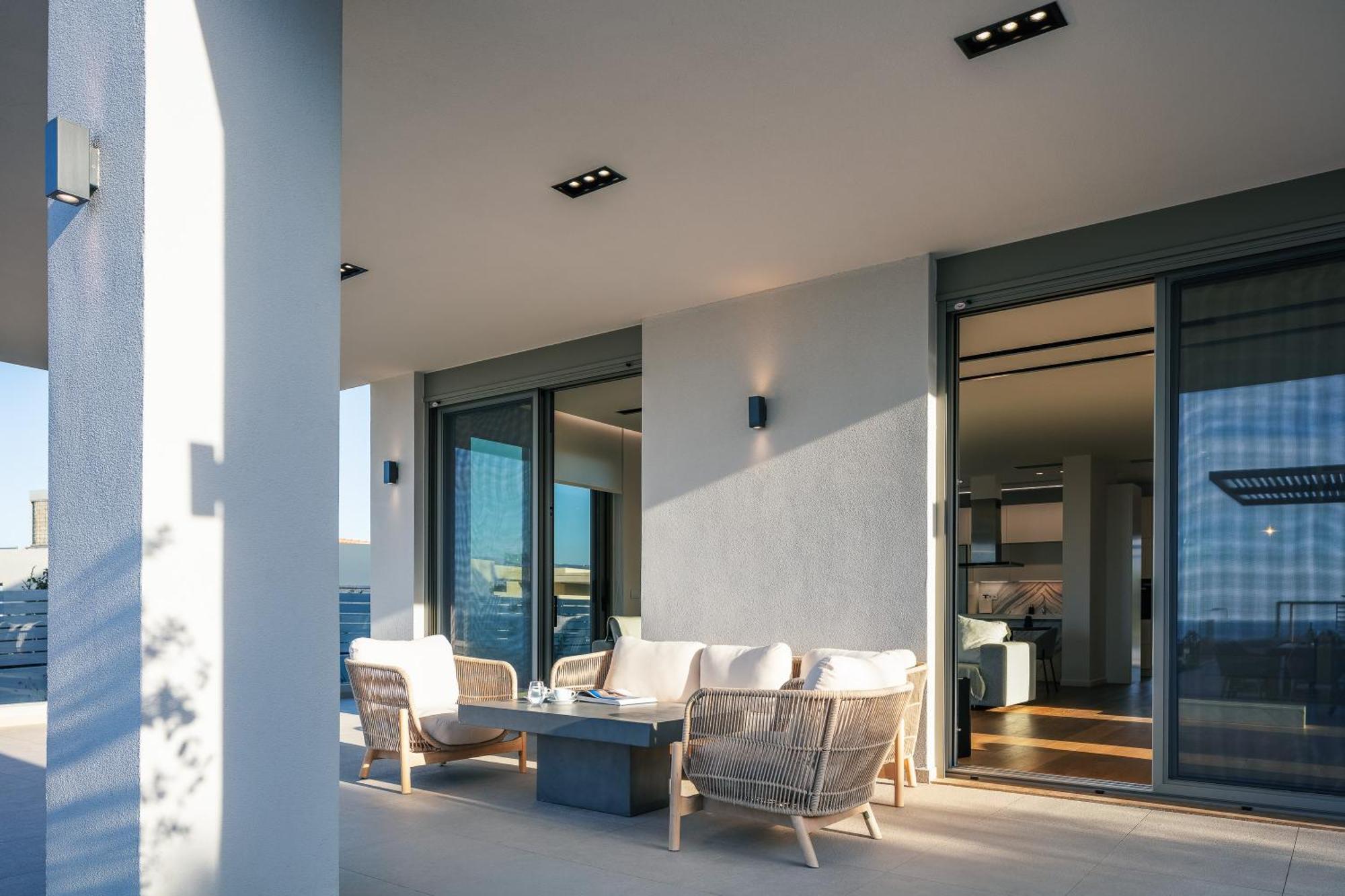 Centro Golden View Villa Chania  Ngoại thất bức ảnh