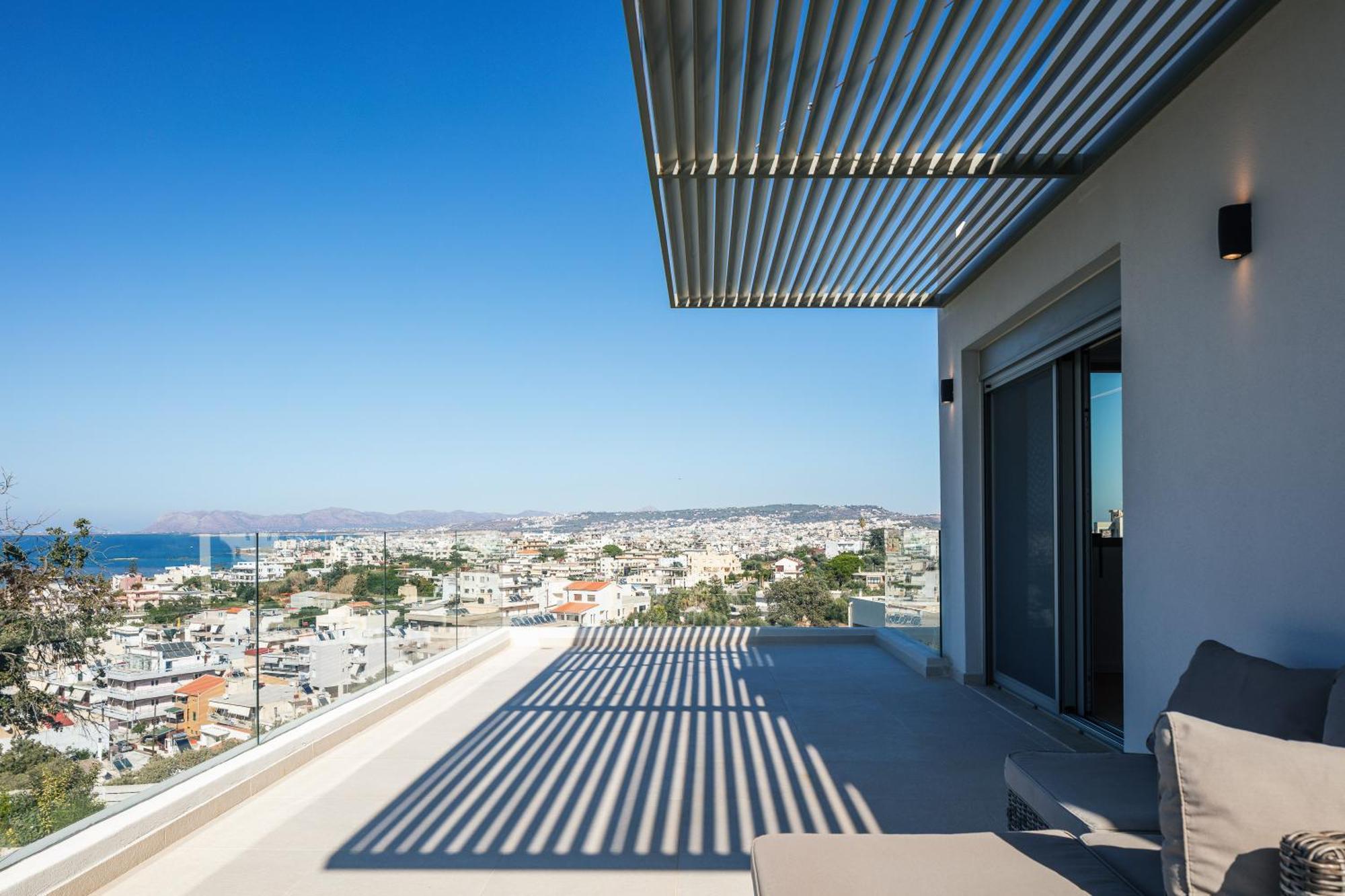 Centro Golden View Villa Chania  Ngoại thất bức ảnh
