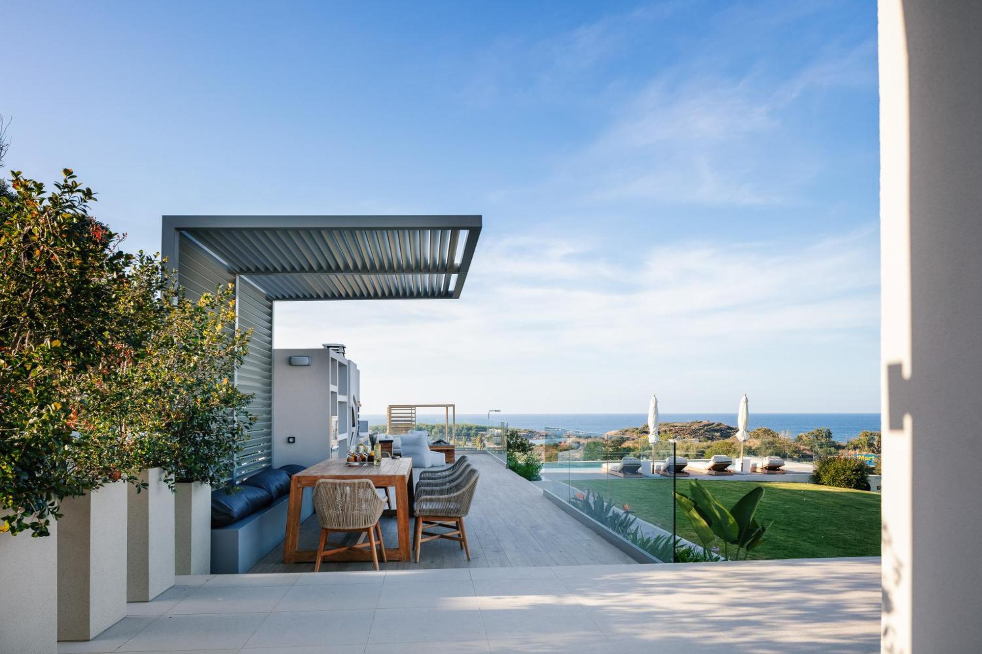 Centro Golden View Villa Chania  Ngoại thất bức ảnh
