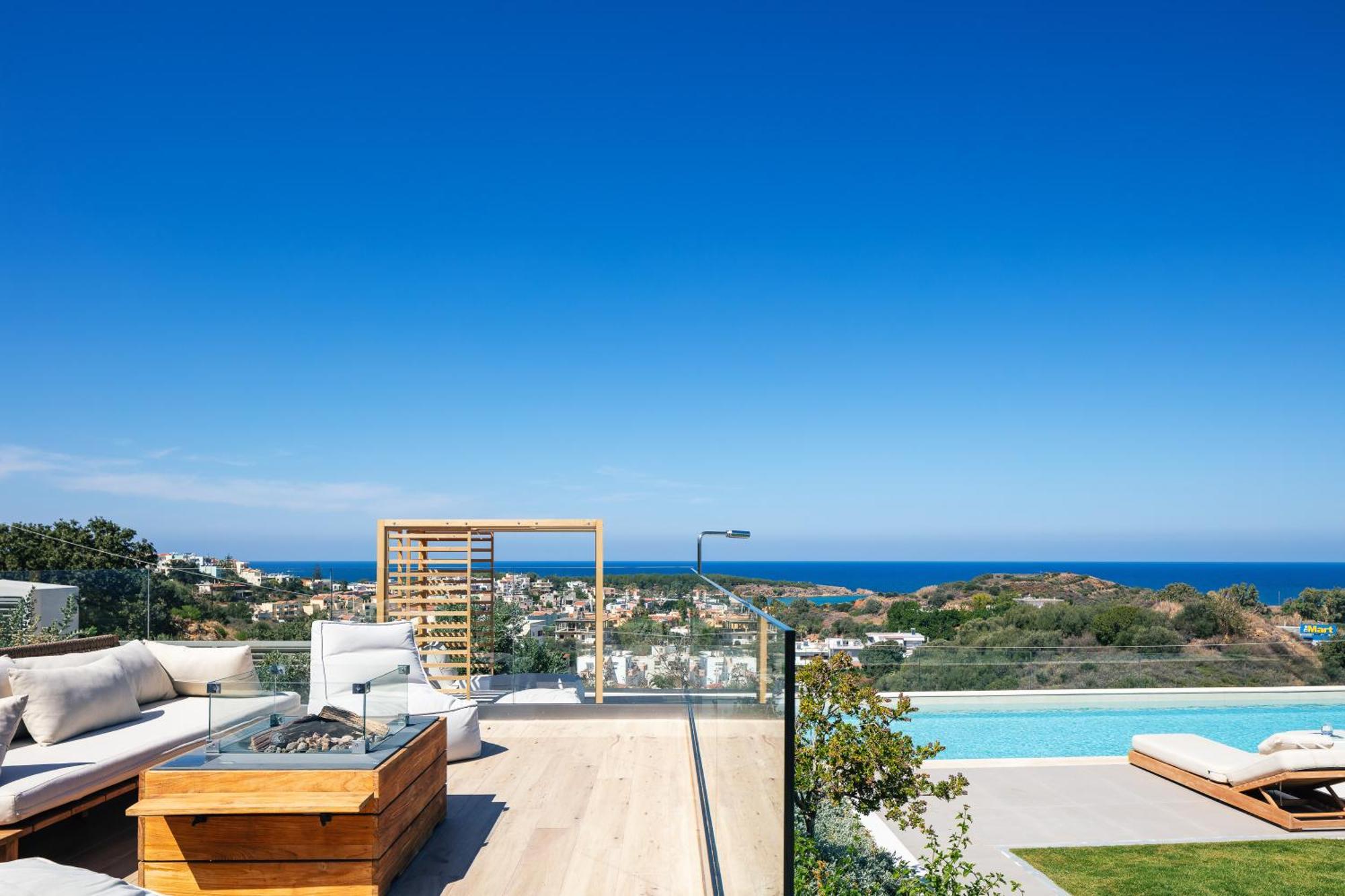 Centro Golden View Villa Chania  Ngoại thất bức ảnh