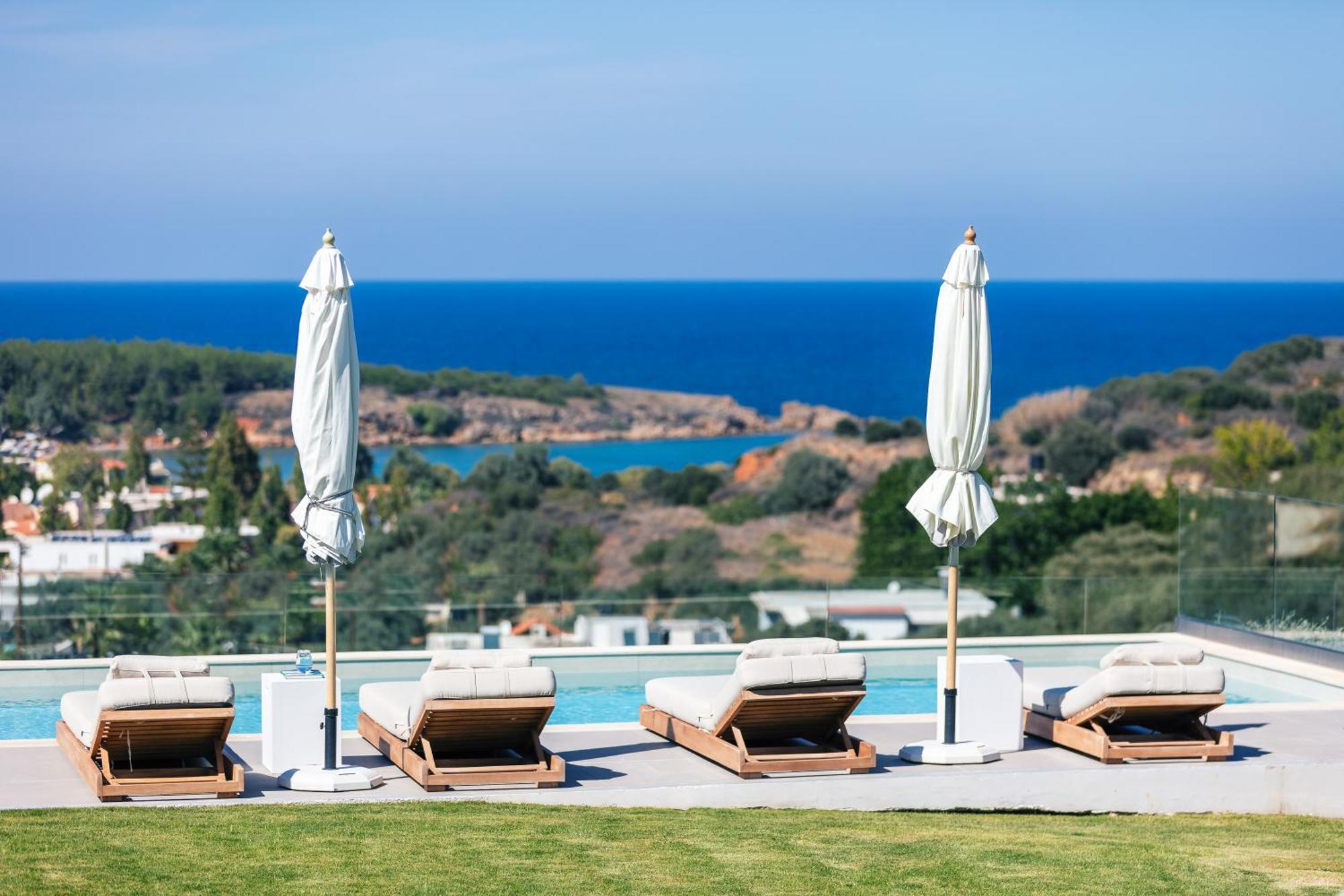 Centro Golden View Villa Chania  Ngoại thất bức ảnh